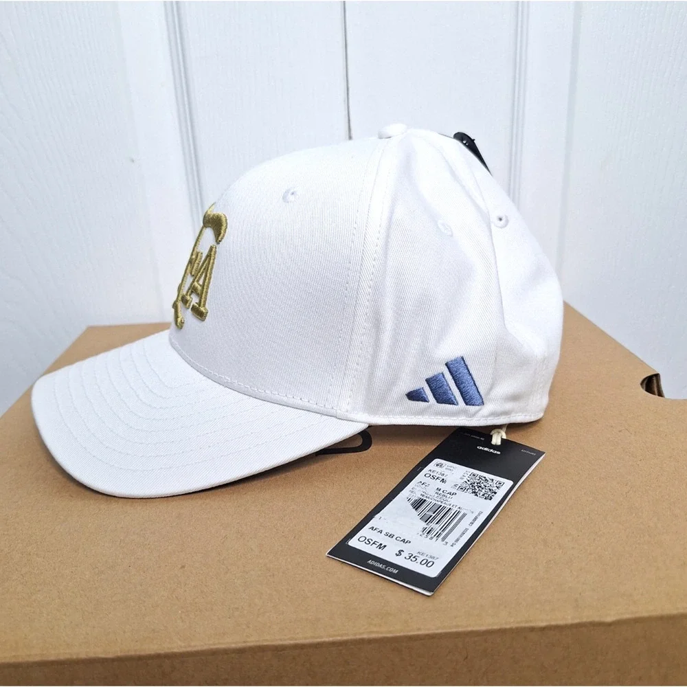 Adidas AFA Argentina National Team World Cup Soccer Hat KE1387